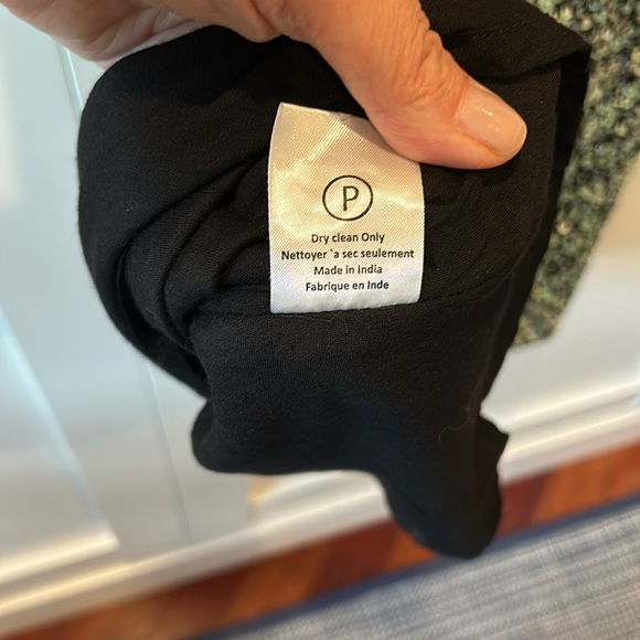 Anthropology! Carin Bahl astronomy black sequin sleeveless shift dress size 8 - Picture 6 of 9